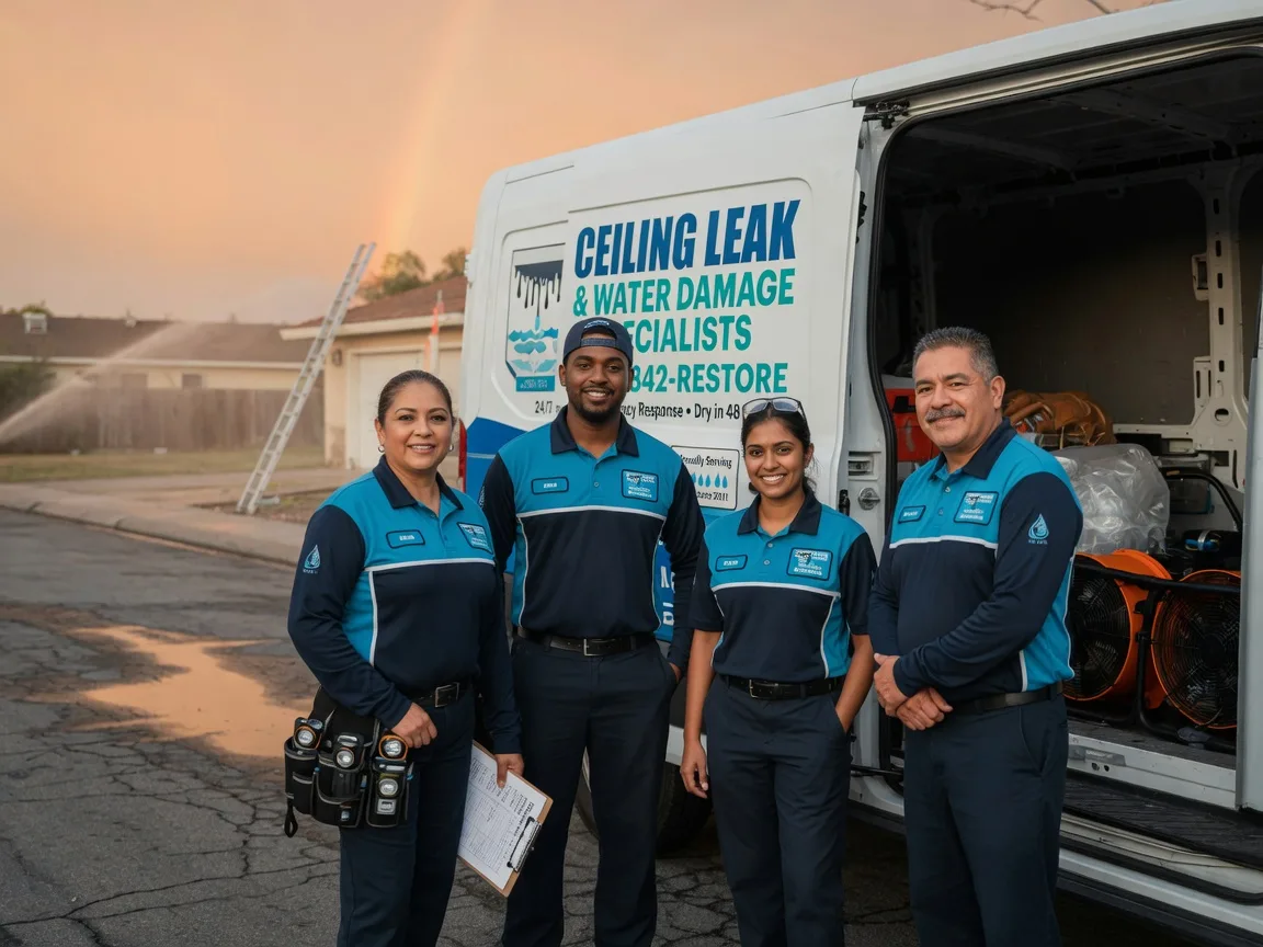 Ceiling Leak Cleanup company in Kellnersville, WI